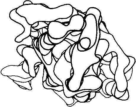 Fig3. ED contour of myoglobin